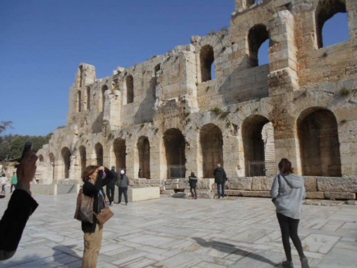 Koukaki-Acropolis Roomy With A Private Veranda Apt. Athens Exterior photo